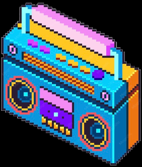 Pixel Boombox